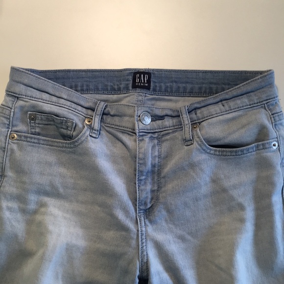 Gap True Skinny light blue ankle length jeans - Picture 2 of 8